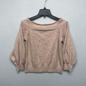 Moth by Anthropologie Women Knit Sweater Top Size Medium Rayon Blend B217 -20